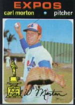 1971 Topps Baseball Cards      515     Carl Morton